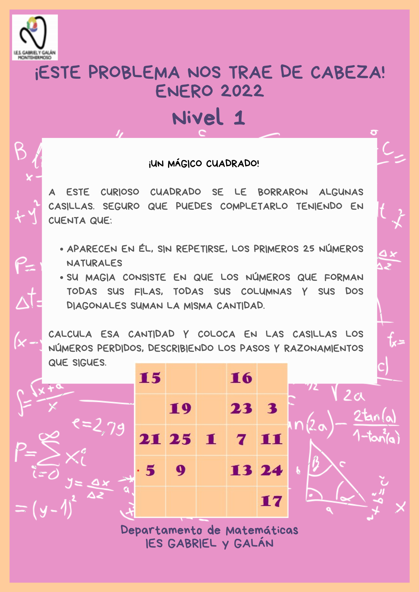 Nivel 1 enero
