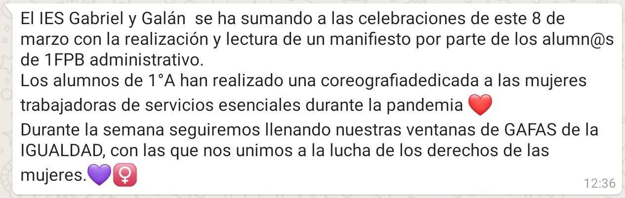 Día de la mujer