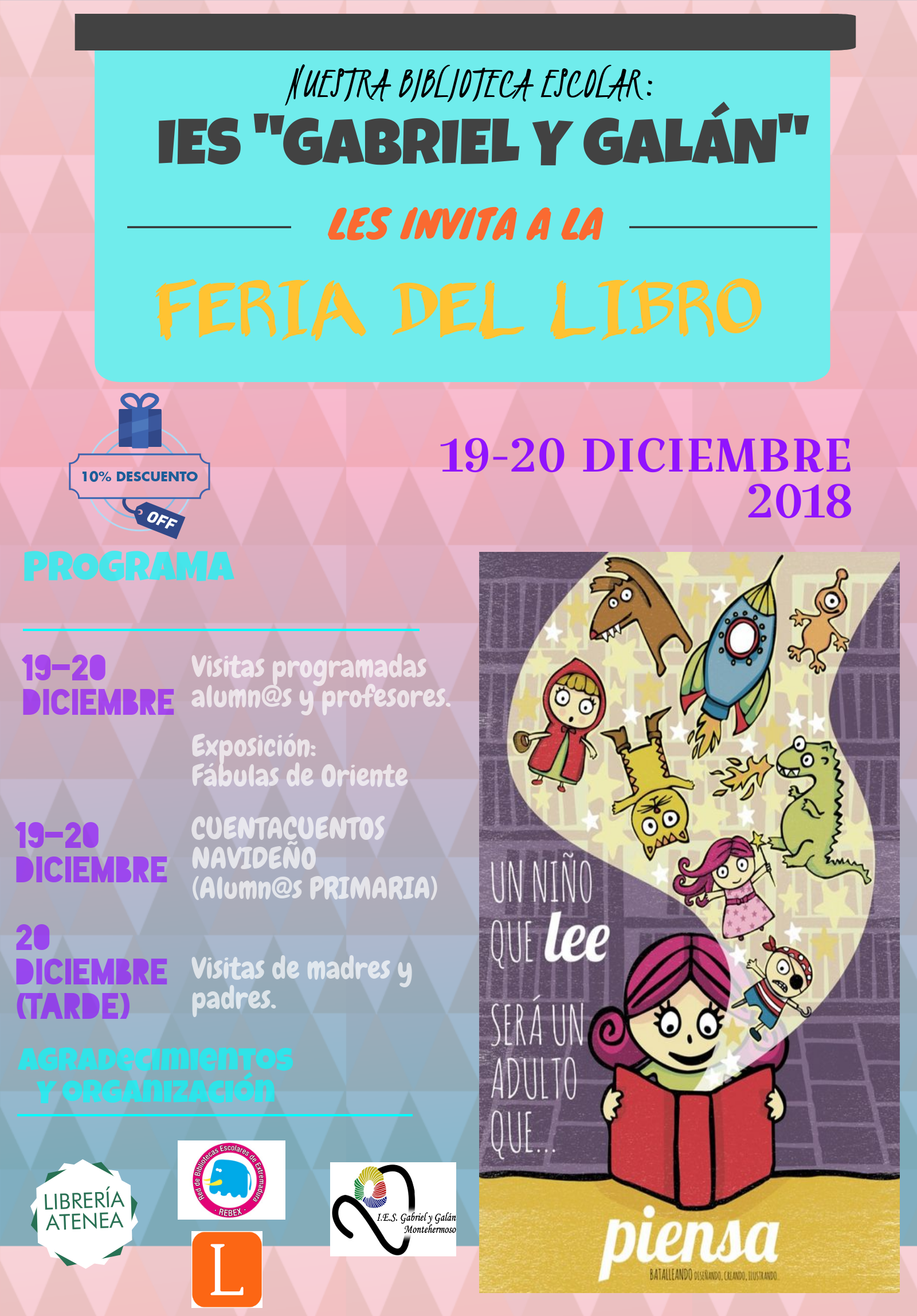 CARTEL FINAL FERIA DEL LIBRO 2018